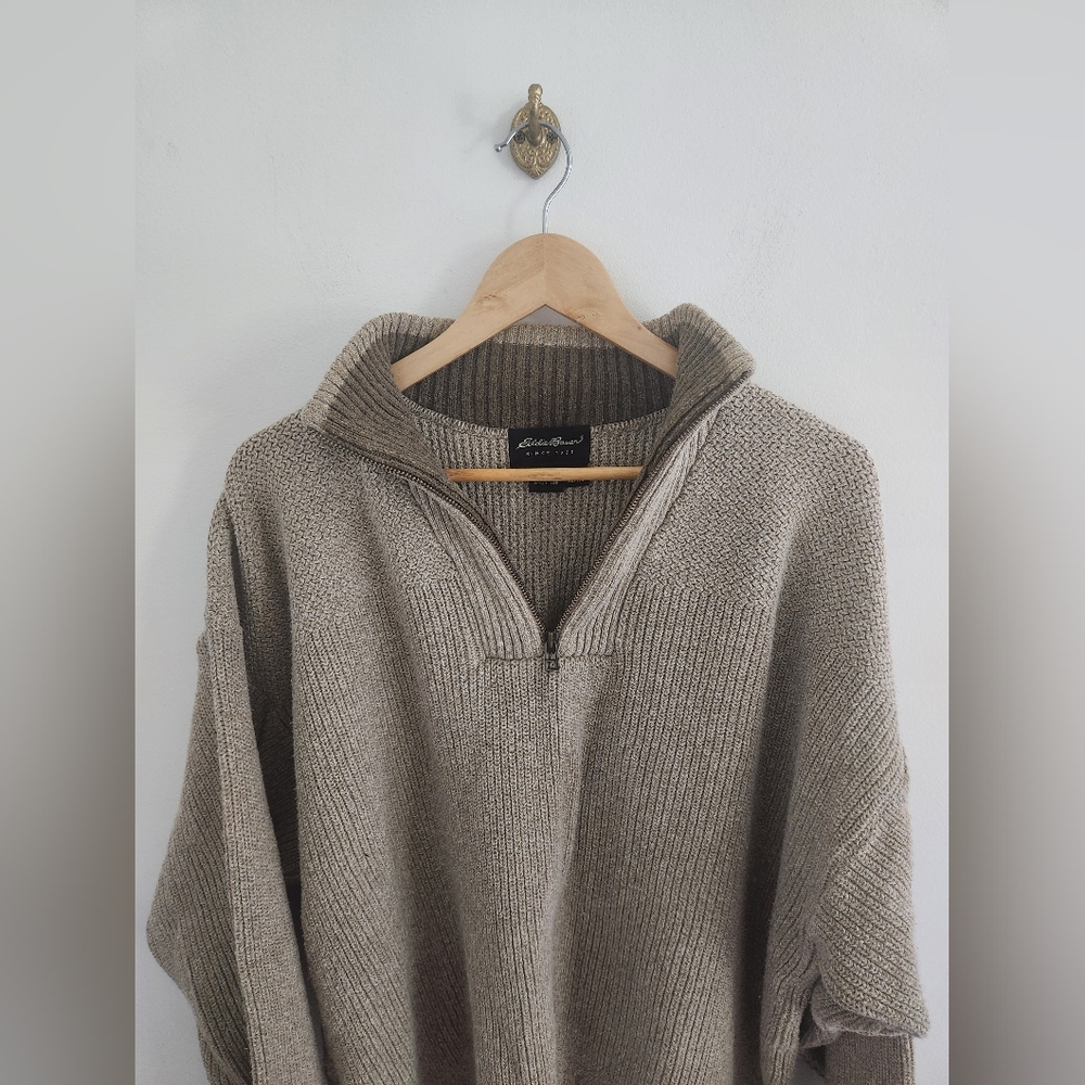 Eddie Baur Quarter Zip Sweater Size XL
